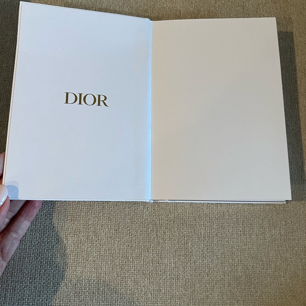 Dior J’Adore White Embossed Notebook - Picture 2 of 3